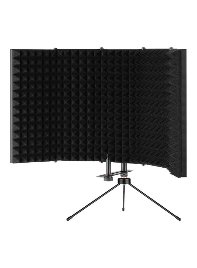 K501 Microphone Soundproof Cover With Desktop Tripod Stand