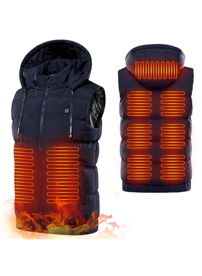 Electric Warm Vest Dark Blue - Image 2