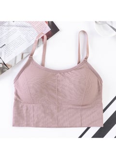 Generic Padded Sports Bra Pink  - Image 2