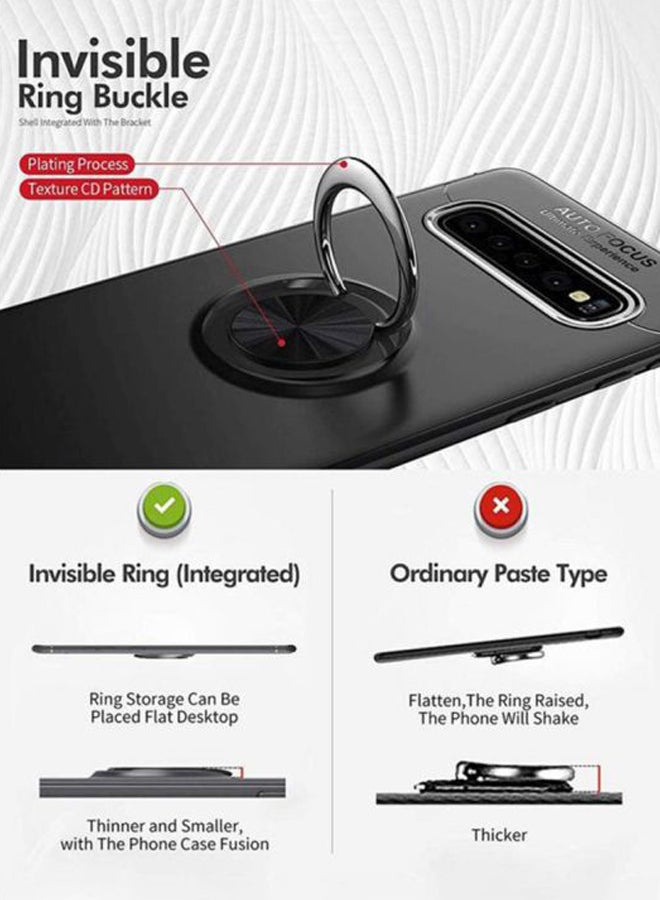 LNKOO Protective Case Cover For Samsung Galaxy S10 Plus Black  - Image 5