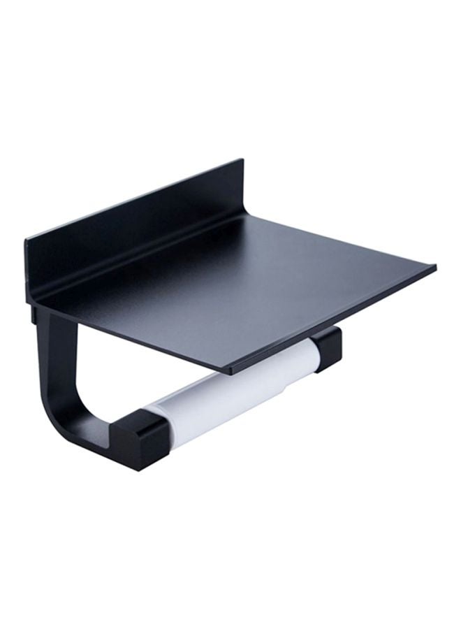 Sharpdo Wall Mounted Tissue Smartphone Rack Black/White - Image 2