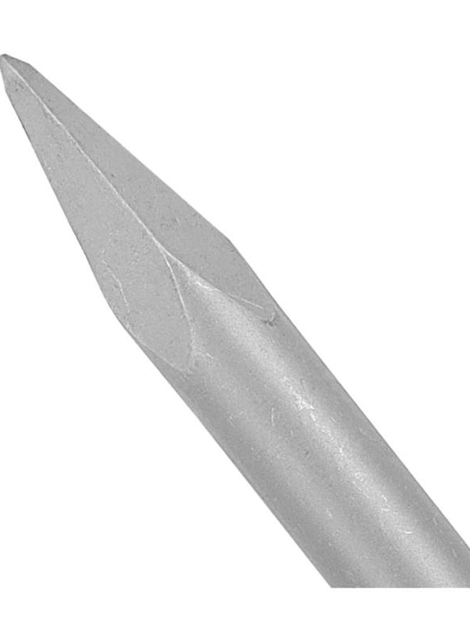 GEEPAS Metal Shank Pointed Chisel Silver 40cm - Image 3