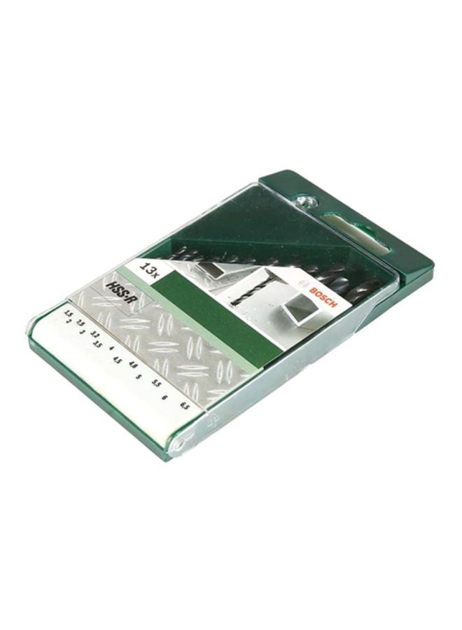 BOSCH 13-Piece Chisel Edge Drill Bit Set Silver - Image 2