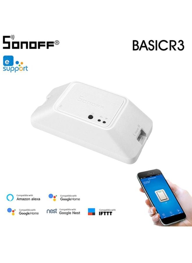 SONOFF - Basic R3 WIFI DIY Smart Switch With Timer White 9.1x4.3x2.5cm - Image 1