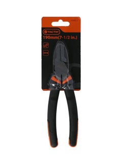 High Leverage Lineman's Pliers Black/Orange 7.5inch