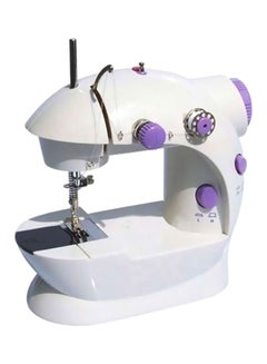 DLC Mini Electric Sewing Machine SH-0717 White/Blue  - Image 1