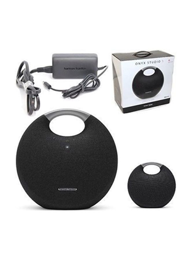 harman kardon - Onyx Studio 5 Portable Bluetooth Speaker Black - Image 1