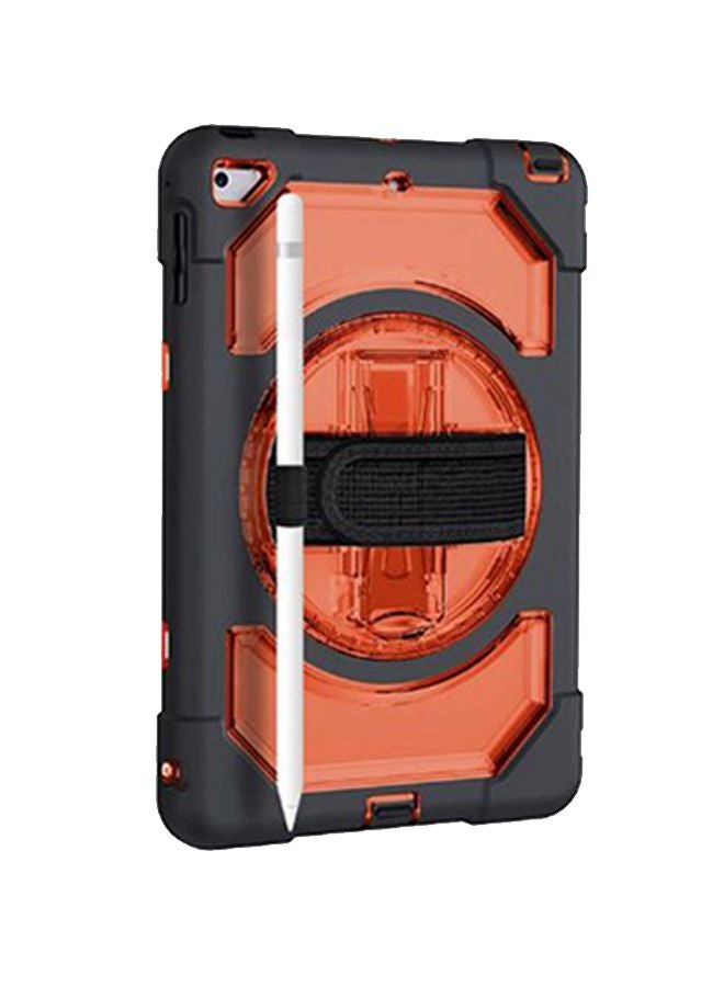 شاربدو غطاء حماية واقٍ لجهاز أبل آي باد ميني 5 برتقالي/أسود - Image 1