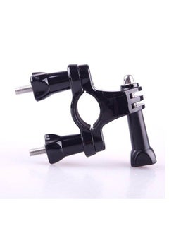 Ozone Bicycle Handlebar Seat post Clamp With Three-way Adjustable Pivot Arm mount holder For GoPro 1 2 3 ST-02 Black  - Image 3