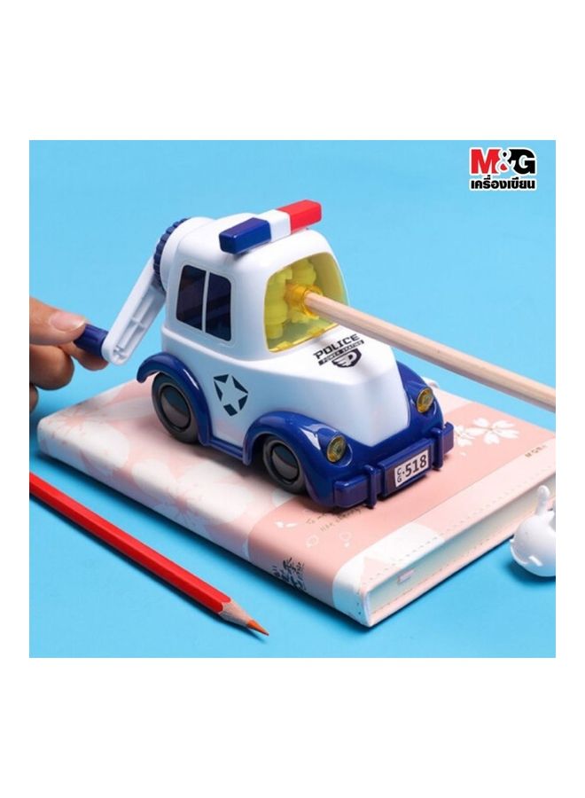 M&G - The POLICE pencil Manual sharpener Red-Blue - Image 1
