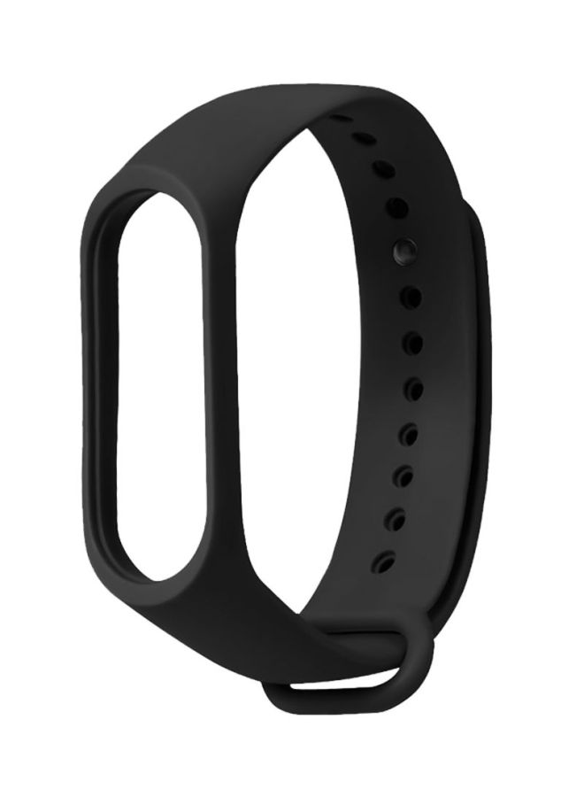 Voberry Replacement Band For Xiaomi Mi Band 3 Black - Image 1