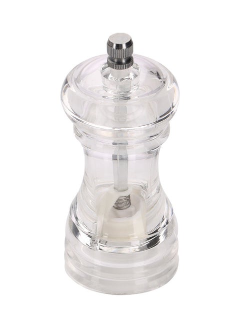 Acrylic Pepper Mill With Grinder Clear 5.3x5.3x11.5cm