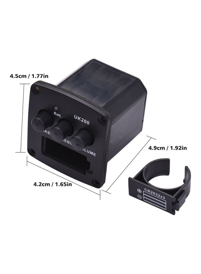 مزليدي لاقط موازن للصوت UK200 لقيثارة الأكلال مزدوج النطاق - Image 2