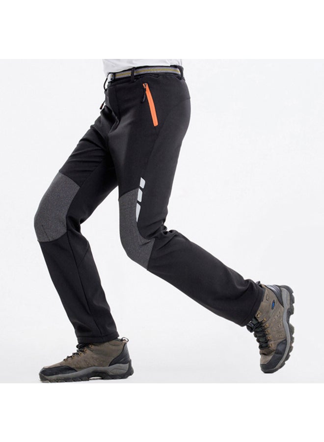 Zipper Pockets Quick Dry Sport Pants Black/Grey/White  - Image 1