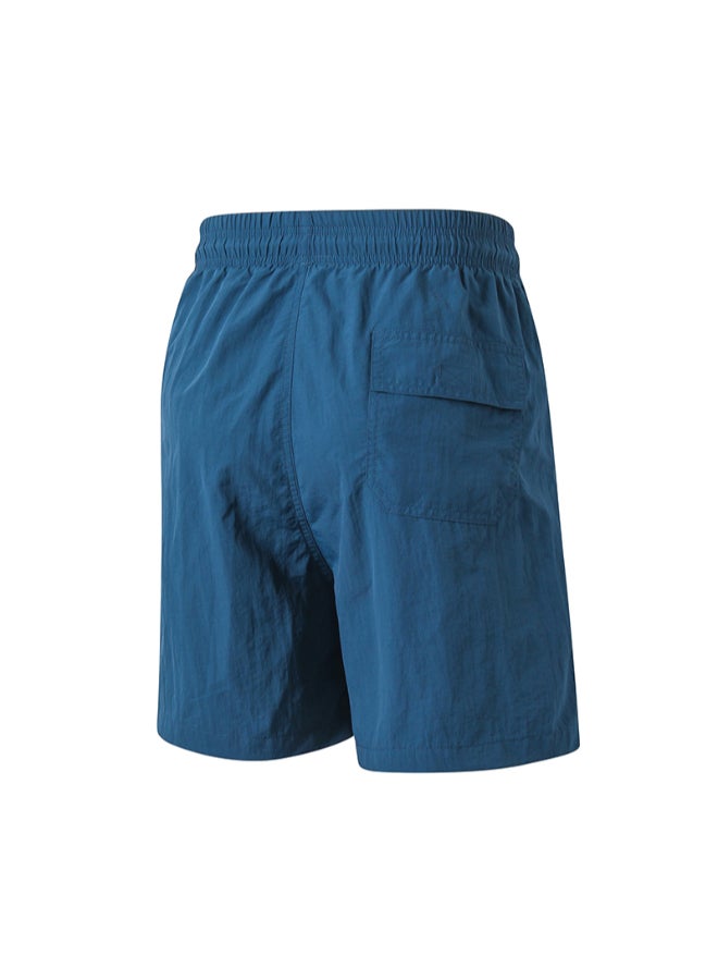 Summer Seasonal Side Pocket Sportswear Shorts Blue - Image 2