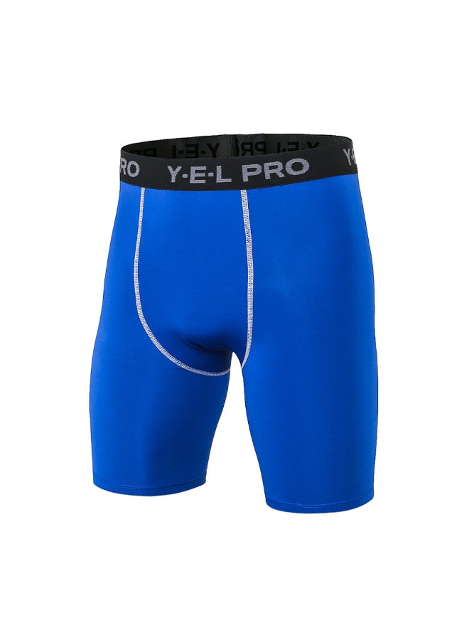 Quick Dry Stretch Sportswear Shorts Blue - Image 1