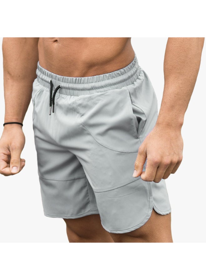 Compression Quick Drying Sportswear Shorts Grey - Image 2