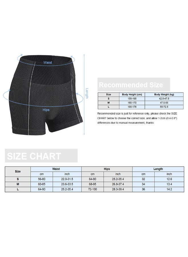 6-Piece Quick Drying High Waist Sportswear Leggings Set Multicolour - Image 3