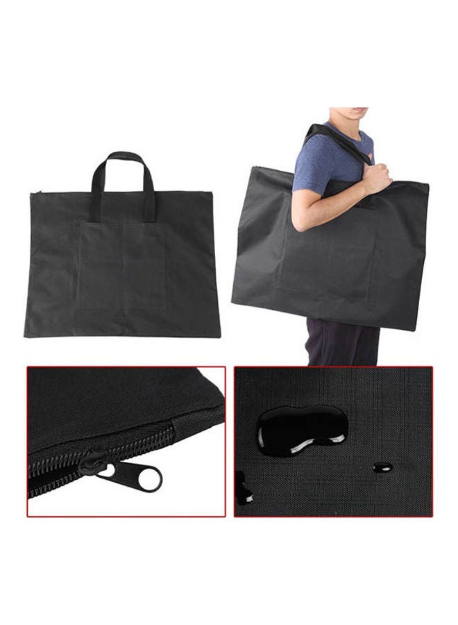 Cloth Waterproof  Art Bag Lux - Black - 70Cm X 100Cm Black - Image 1