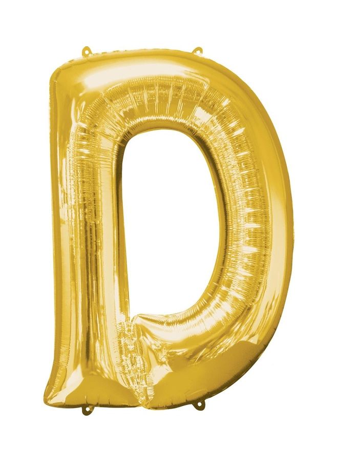 أناجرام بالون من القصدير على شكل حرف D