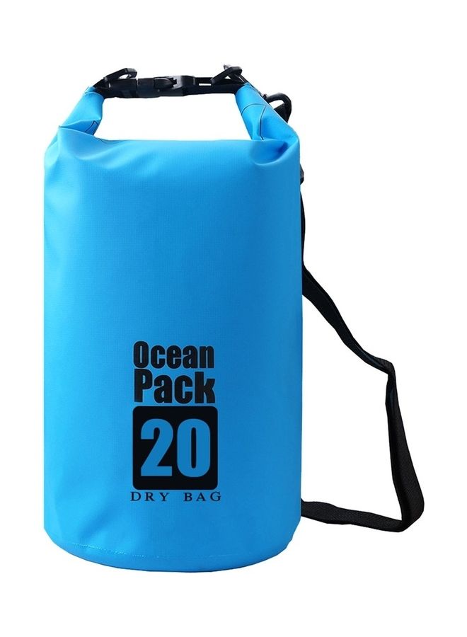 Dzgogo Portable Outdoor Waterproof Sport PVC Shoulder Strap Barrel Bag - Image 1