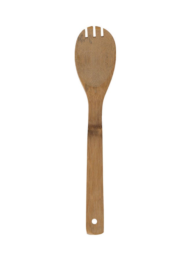 DELCASA 5-Piece Bamboo Kitchen Tools Brown 30x6x8cm - Image 4