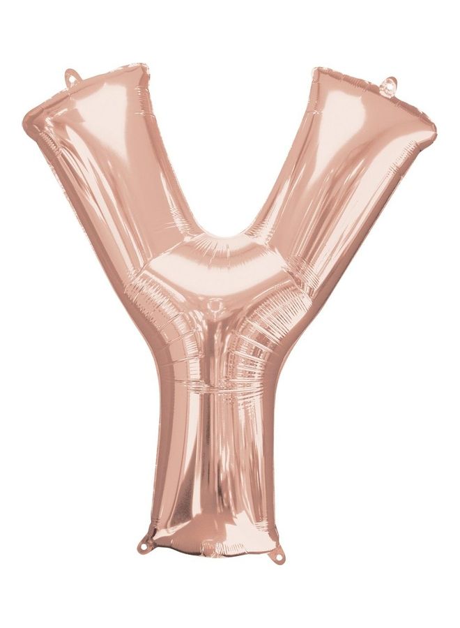 أناجرام بالون من القصدير على شكل حرف Y 76x86سم