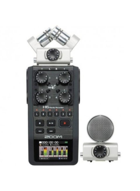 H6 Handy Recorder With Interchangeable Microphone System