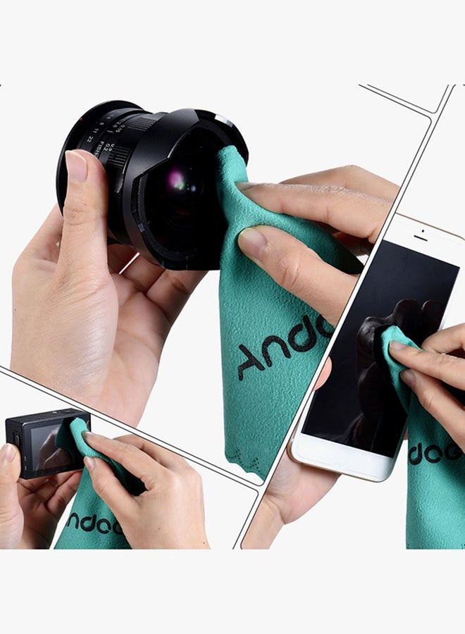 ANDOER Cleaning Cloth For Canon Nikon DSLR Camera Green - Image 5