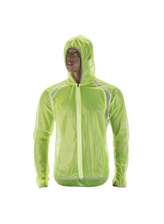 MTB Bicycle Rain Jacket Green