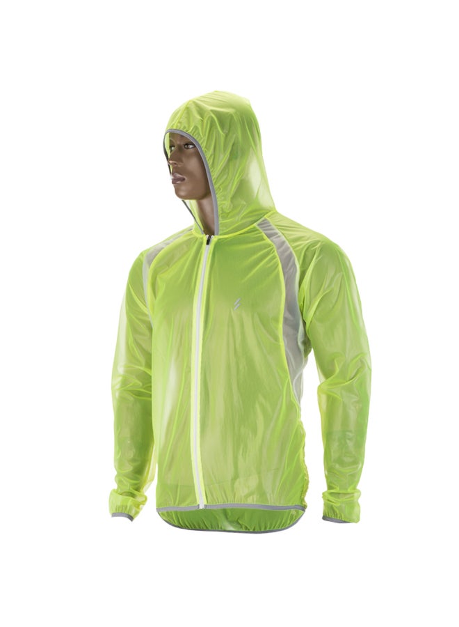 Generic - MTB Bicycle Rain Jacket Green - Image 1