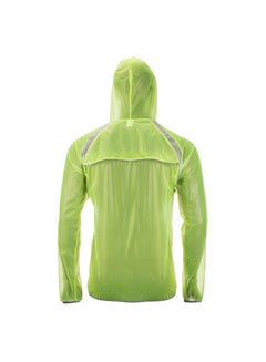 Generic MTB Bicycle Rain Jacket Green  - Image 2