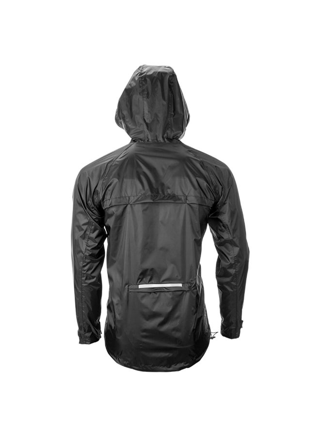 Generic - MTB Bicycle Rain Jacket Black - Image 1