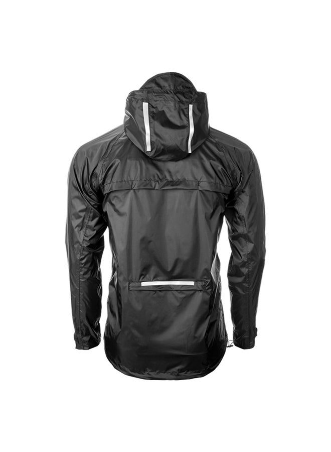 Generic - MTB Bicycle Rain Jacket Black - Image 1