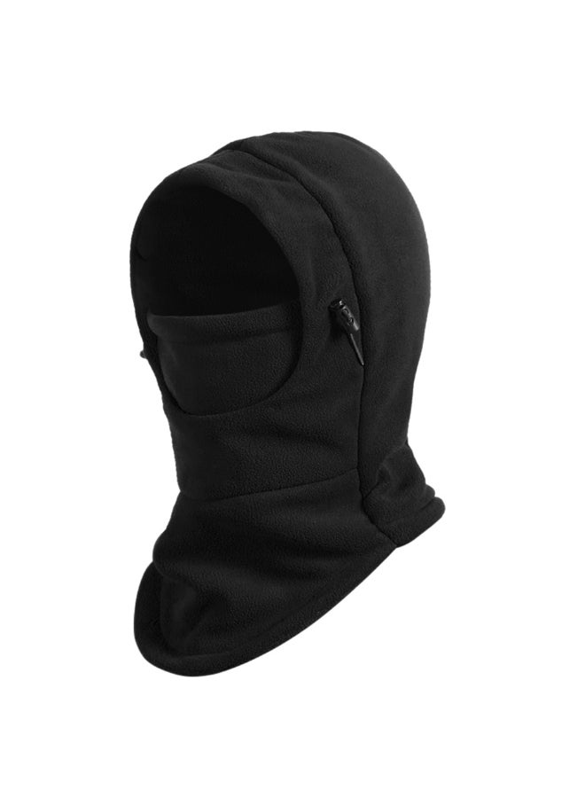 Generic Balaclava Hood Ski Face Mask Black 