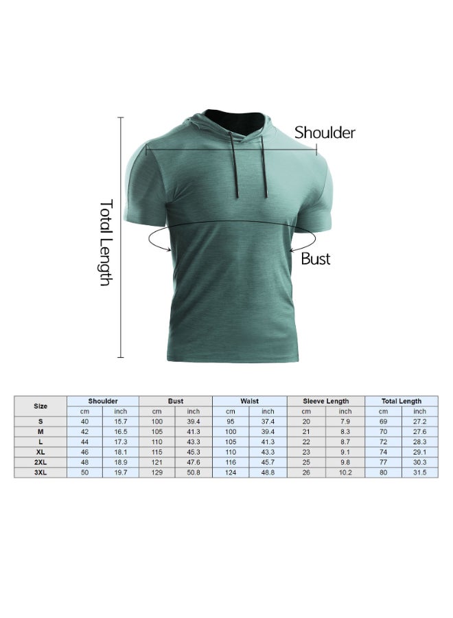 Pack Of 2 Summer Sports T-Shirt Grey/Green - Image 2