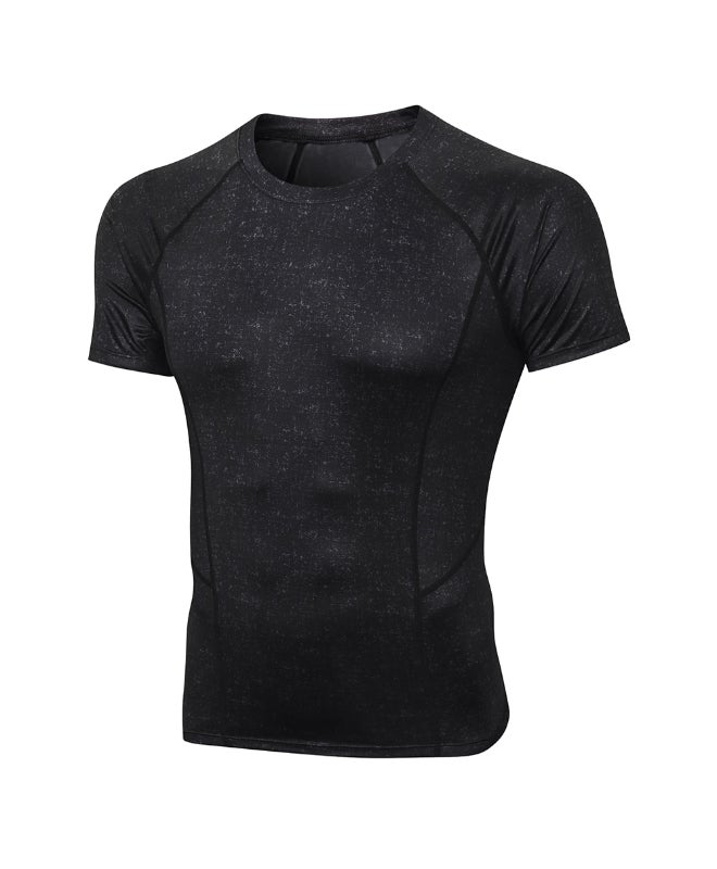 تيشيرت رياضي أسود - Image 1