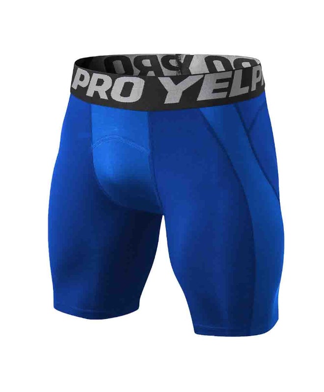 Generic - Breathable Gym Running Workout Activewear Shorts Blue - Image 1