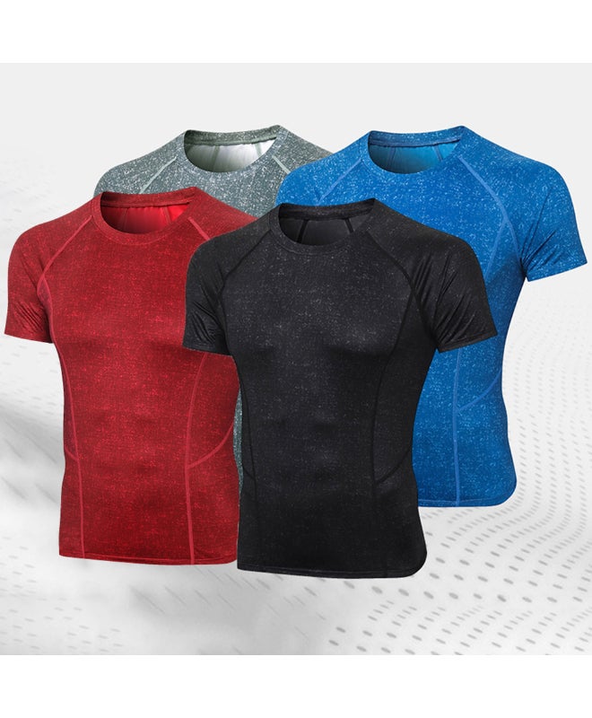 تيشيرت رياضي أزرق - Image 3