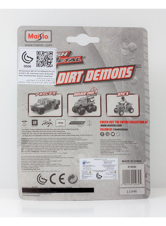 Maisto Fresh Metal Dirt Demons Diecast Truck 3inch - Image 3