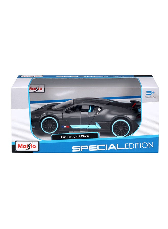 Maisto Special Edition Bugatti Divo Scaled Vehicle Black  - Image 4