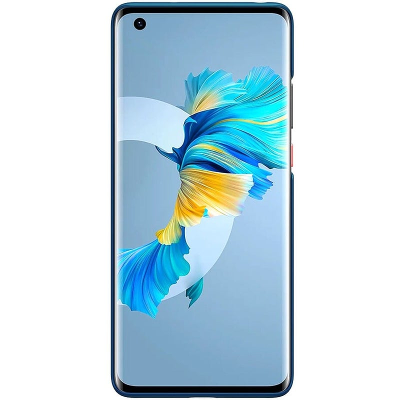 Nillkin Super Frosted Shield Shockproof Back Cover For Huawei Mate 40 Peacock Blue - Image 3