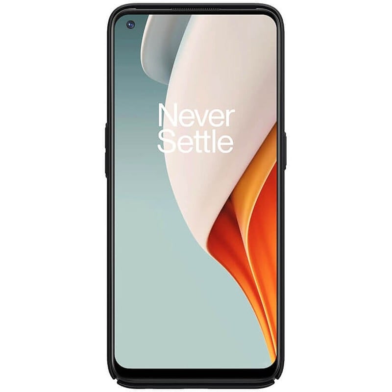 Nillkin - Super Frosted Shield Matte Case For OnePlus Nord N100 Black - Image 1