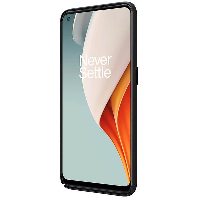 Nillkin - Super Frosted Shield Matte Case For OnePlus Nord N100 Black - Image 1