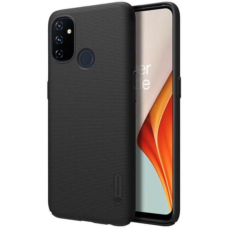 Nillkin - Super Frosted Shield Matte Case For OnePlus Nord N100 Black - Image 1