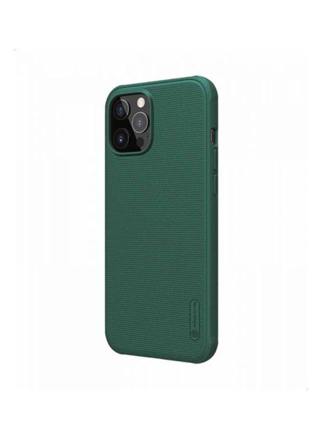 Nillkin - Super Frosted Shield Pro PC/TPU Protective Case For Apple iPhone 12 Pro Max green - Image 1