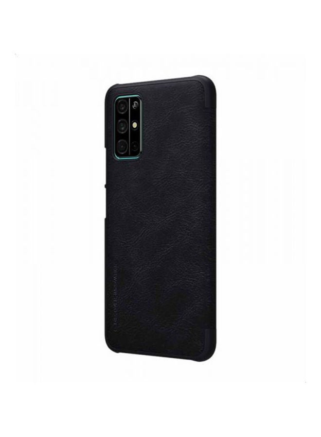 Nillkin Qin Flip Leather Case For Honor 30S Black - Image 1