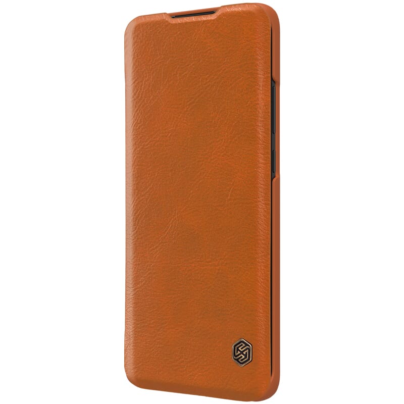 Nillkin Qin Flip Leather Case For Huawei P40 Pro Plus brown - Image 3