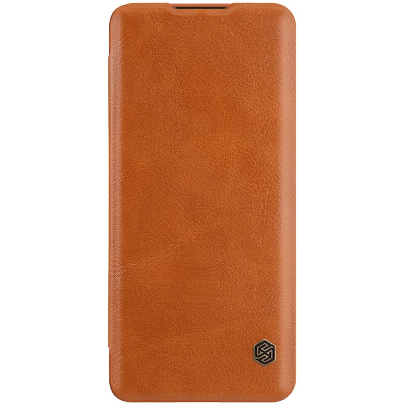 Nillkin Qin Flip Leather Case For Huawei P40 Pro Plus brown - Image 4