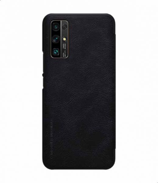 Nillkin Qin Flip Leather Case For Honor 30 Black - Image 3